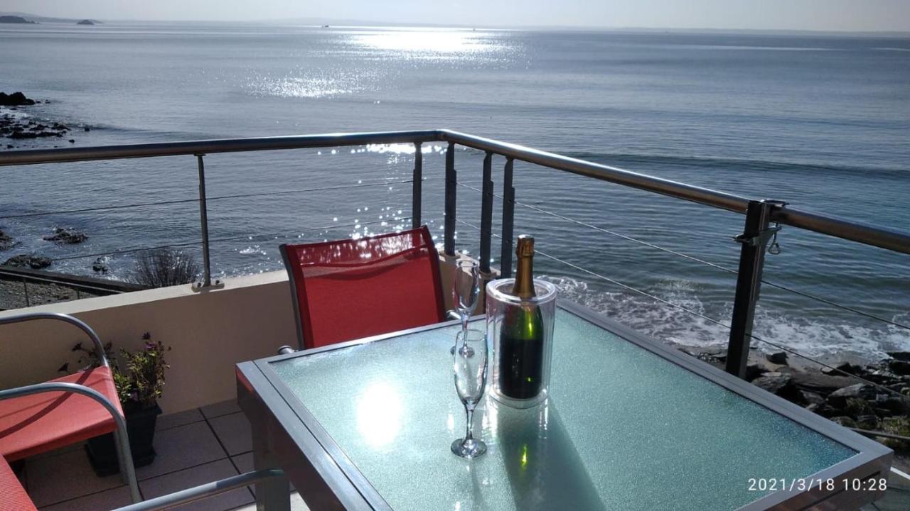 Appartement Cosy Les Pieds Dans L'Eau, Vue Mer Exceptionnelle Crozon Exterior photo